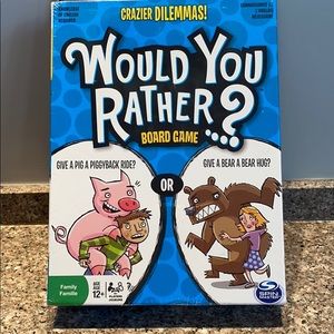 Would You Rather? Board game 12 and up sealed BUT
